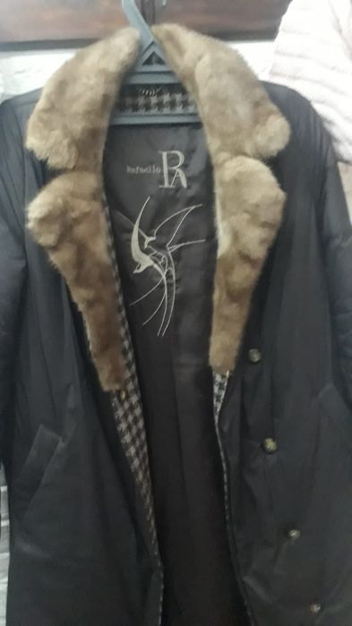 Плащ. Воротник норкавая