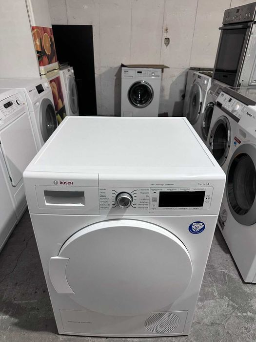 Сушилня +гаранция. BOSCH ТЕРМОПОМПА КЛАС А+++ 8кг . Доставка за София