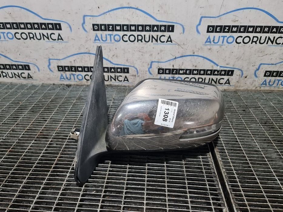 Oglinda stanga Suzuki Grand Vitara 2006 - 2012 4 Usi Negru (1308) Fara rabatare