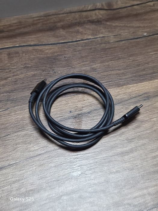 Чёрный кабель samsung type c - type c 1м