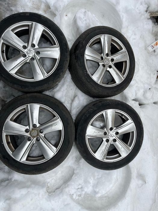 Диски на Тайота на летних 17