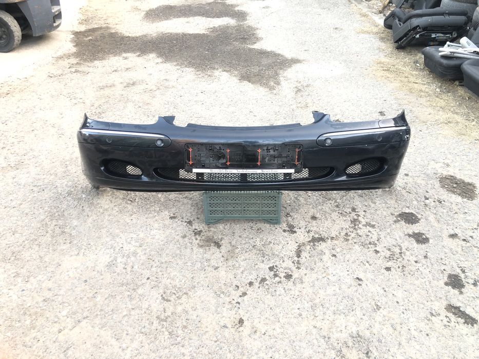 W 220 мерседес передний бампер