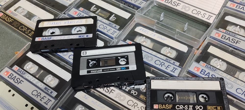 Caste Audio Basf CR-E-II-90,, 35 lei  Bucata,,