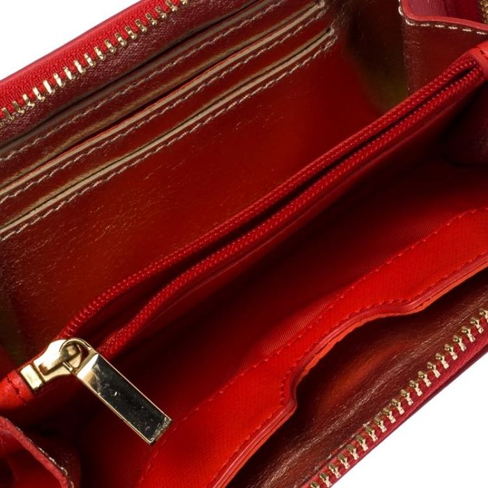 Дамски кожен портфейл Tory Burch