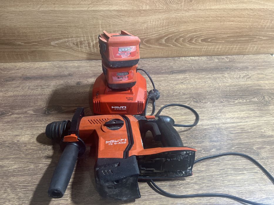 Hilti te 6 a 22 complet 2 bat + incarcator