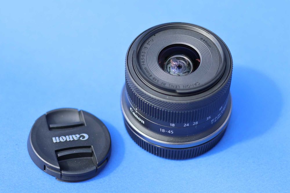 обектив Canon RF-S 18-45mm f/4.5-6.3 IS STM