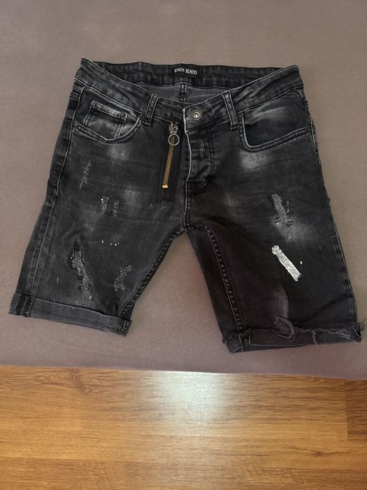 Дънкови къси гащи