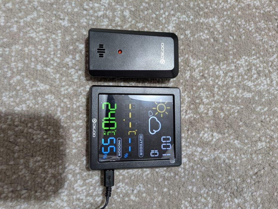 Statie meteo wireless impecabila fara zgârieturi sau altceva.