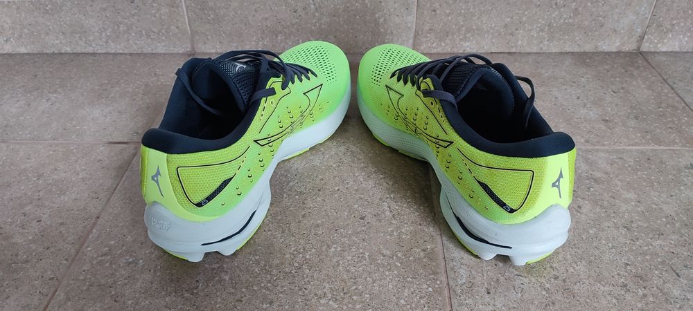 Pantofi/Adidași de alergare Mizuno Wave Rider 25 - Lămâie verde