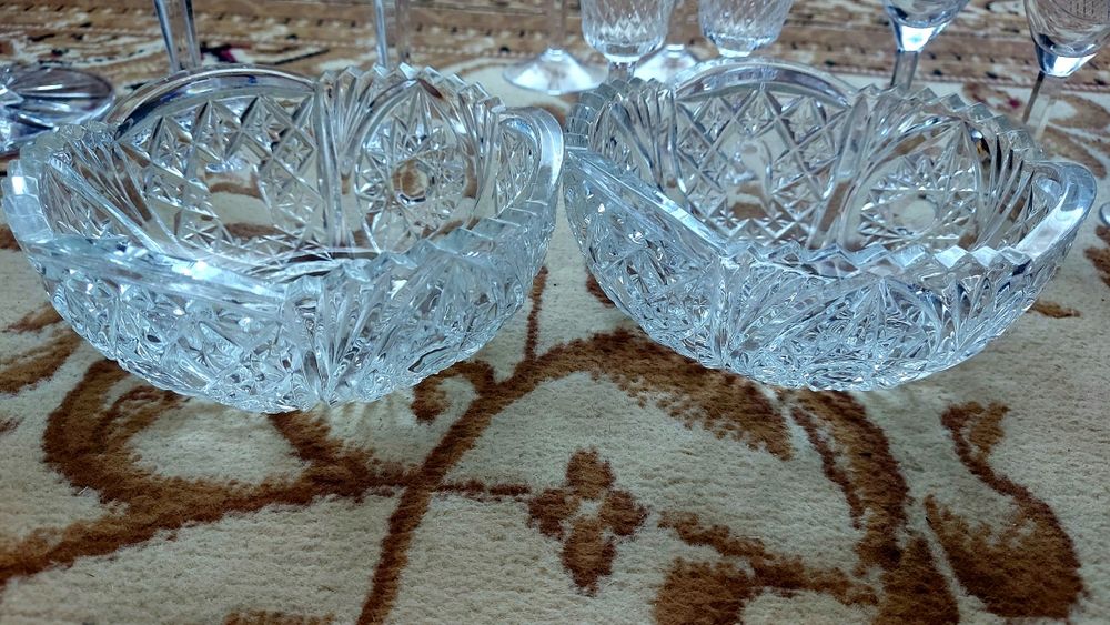 Хрустальная посуда СССР.