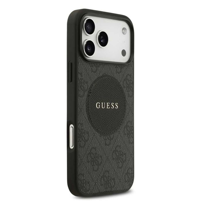 GUESS Калъф Magsafe за iPhone Air 17 17 Pro 17 Pro Max Черен /Classic