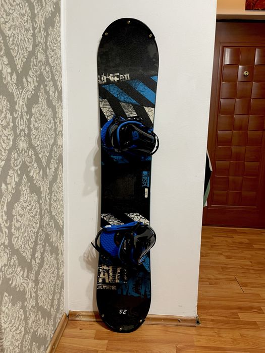Placa snowboard 145 cm  salomon pulse cu legaturi