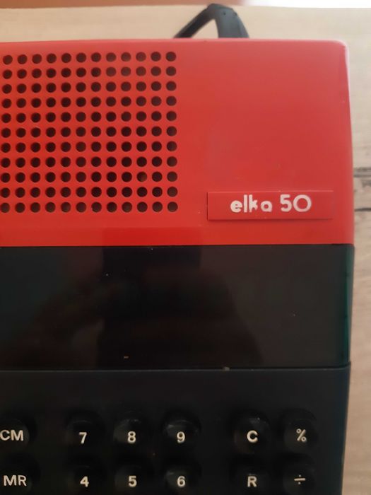 Електронен калкулатор ЕЛКА 50М, ретро