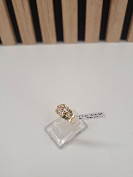 Inel Aur 18 K 2,46Gr Masura 19/59 #55228