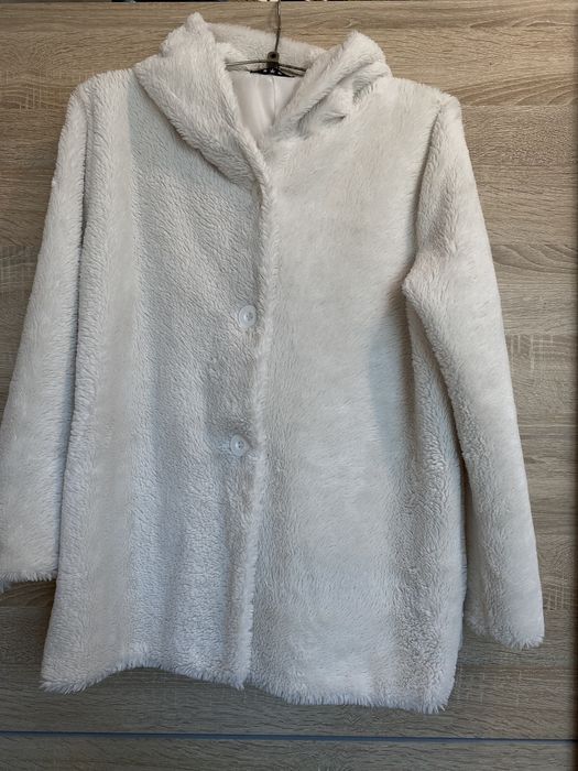 Дамско пухено палто