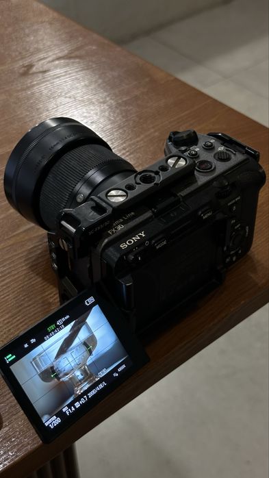 Sony Fx30 + Sigma 56mm + Ronin Rs4
