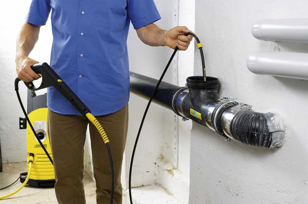 Нов маркуч за отпушване канали 20m за водоструйки KÄRCHER, BOSCH и др.