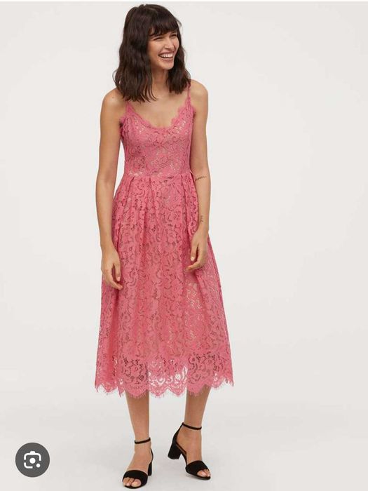 Дантелена рокля H&M