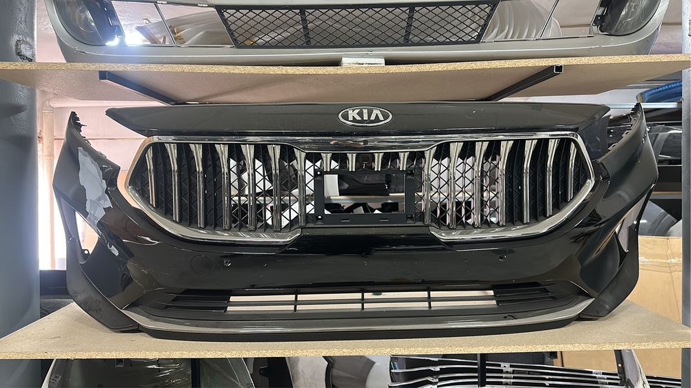 Kia K7 бампер передний