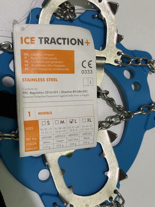 Coltari - Ice traction + - marimea L - noi cu eticheta