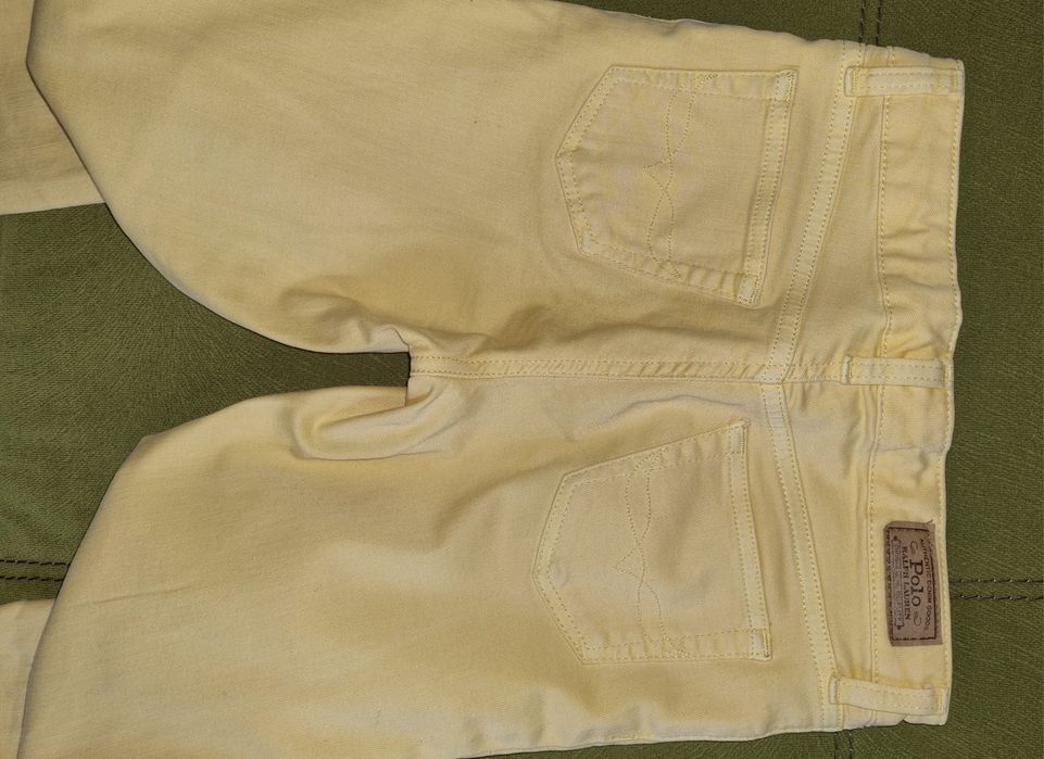 Polo Ralph Lauren оригинални жълти дънки за момиче 10-11 год