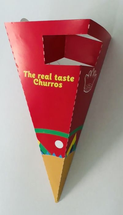 Ambalaj churros 1 si 2 sosuri