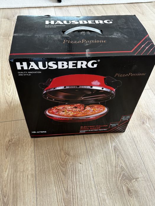 Cuptor electric pentru pizza XL Hausberg nou, nefolosit