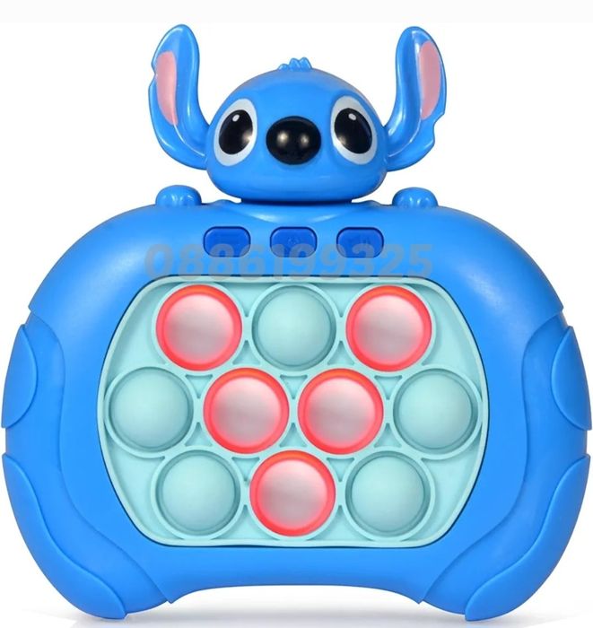 Поп ит игра Стич, Pop it Quick Push Stitch, Попит Игра Лило и Стич