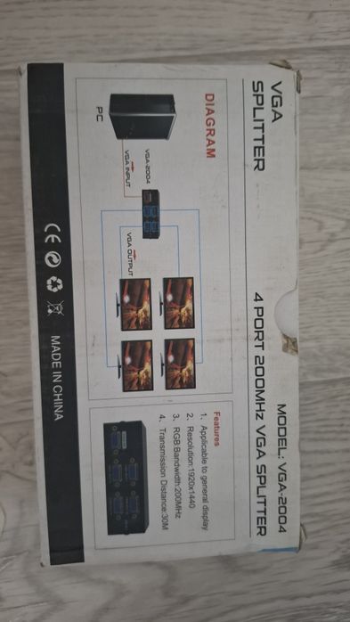 Сплиттер удлинитель Vga HDMI вга