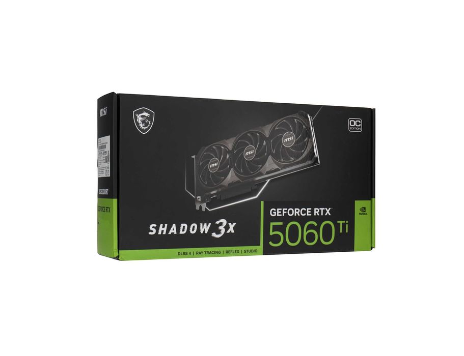 ! Видеокарта MSI GeForce RTX 5060 Ti 8G Shadow 3X OC Classic