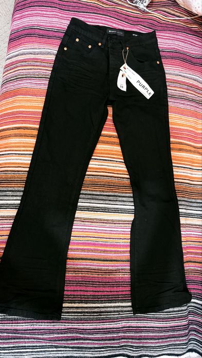 продам джинсы purple flared клеши