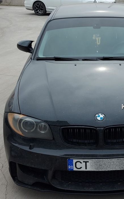 Capace oglinzi BMW Seria 1 E87 model Batman Negru Lucios