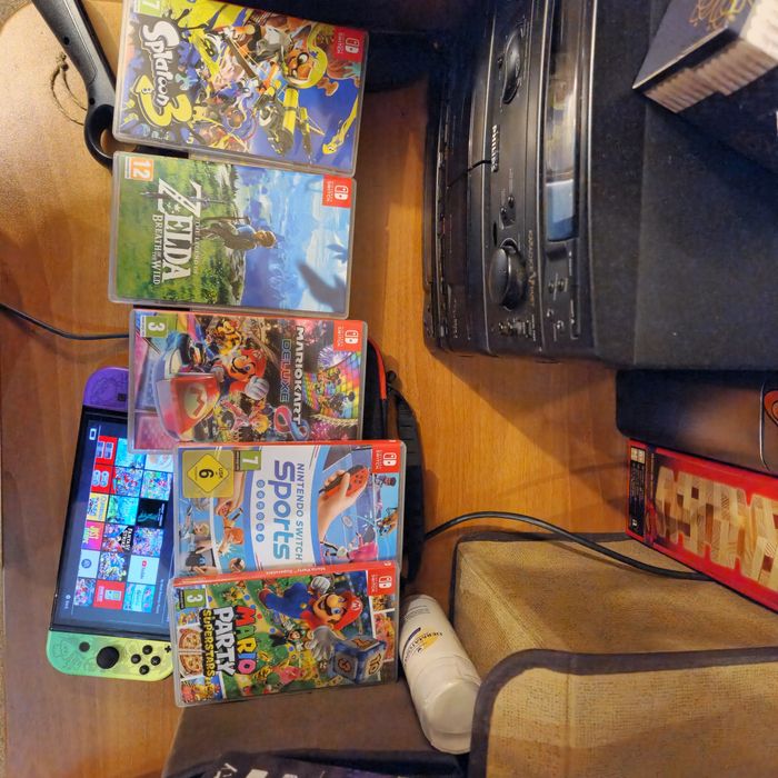 Nintendo switch OLED + игри