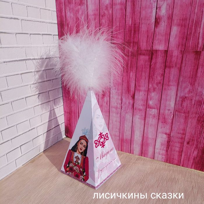 Пирамидка бонбоньерка