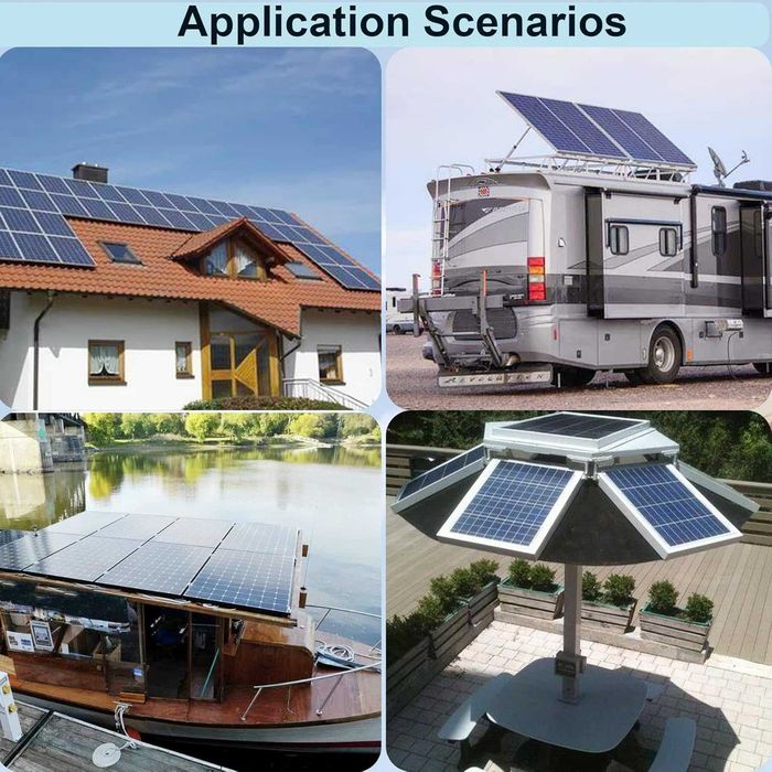 Regulator Solar PWM 60A - 12V 24V 36V 48V - LiFePO4 - Max 3120W