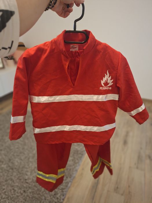 Costum Halloween pompieri si politie