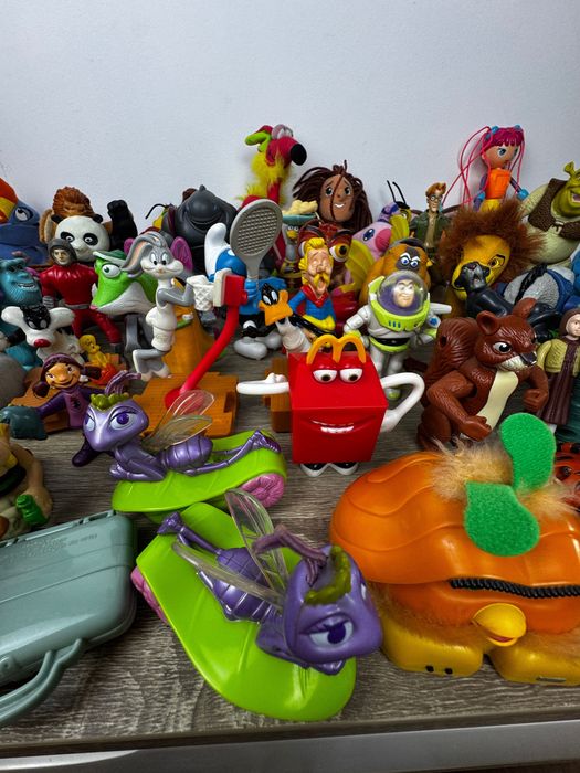 Голяма колекция 60+ McDonald’s Happy Meal играчки – ретро фигурки