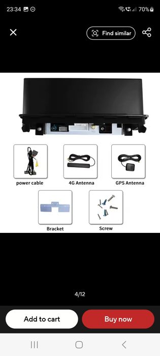 Navigatie Android Audi Q3 13-18 12.3 inch