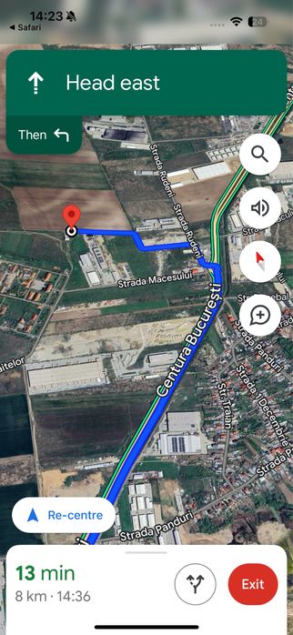 Teren 7.500 mp Dragomiresti-Vale, jud. Ilfov, extravilan !