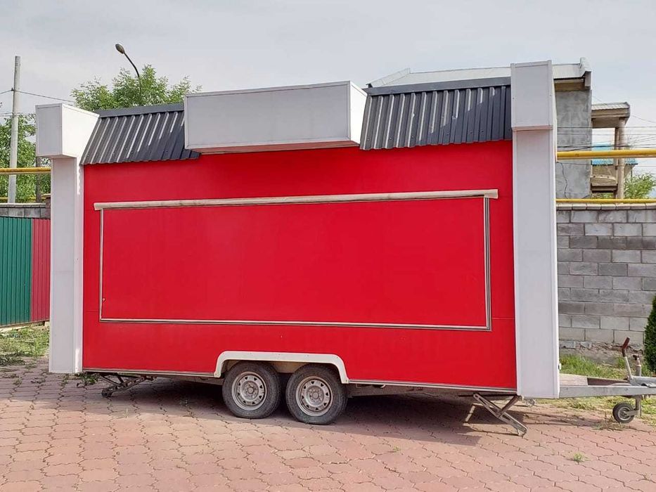 Фудтрак. Продаю новый готовый к работе фудтрак с прицепом