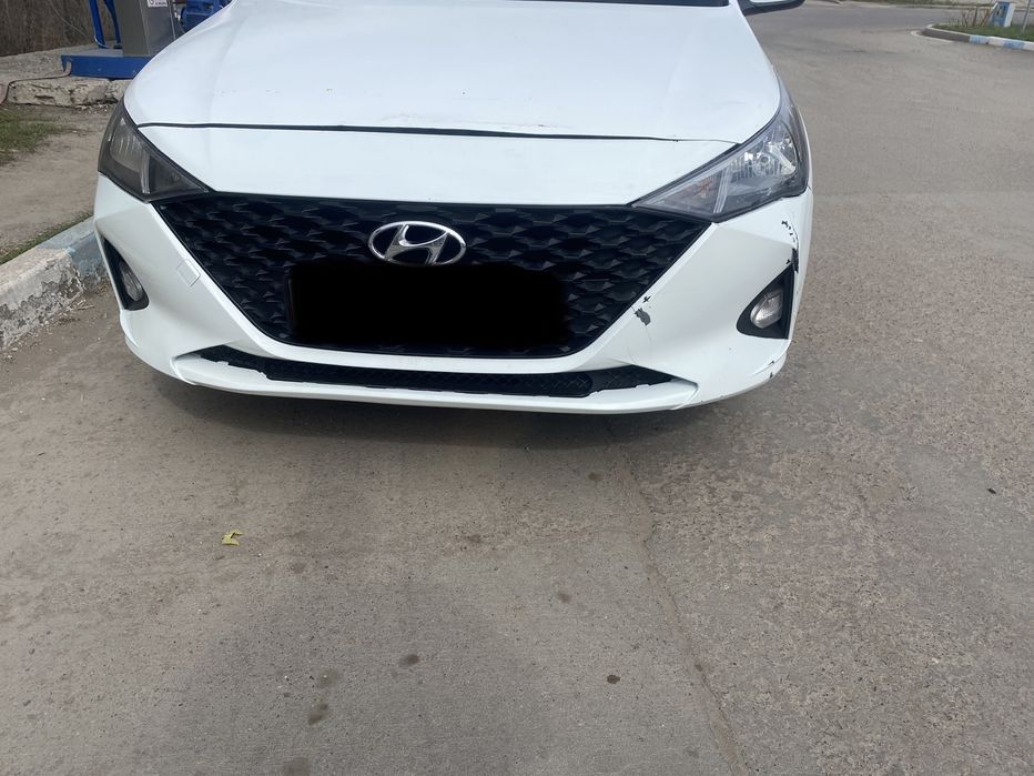 Бампер hyundai accent 2020 рестайлинг