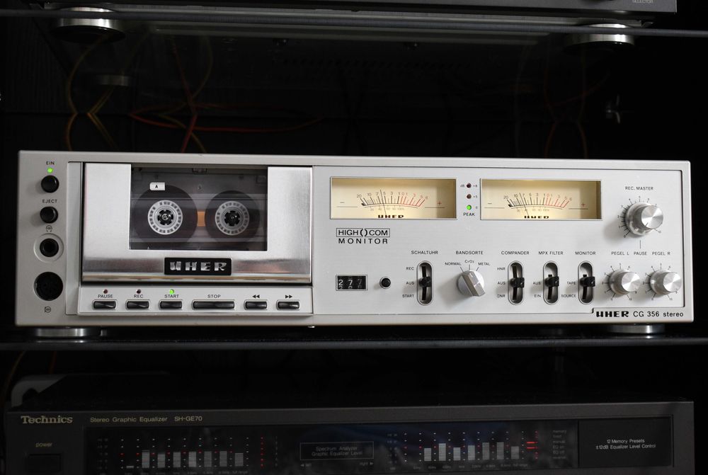 Deck Uher CG 356 , 3 capete, an 1982