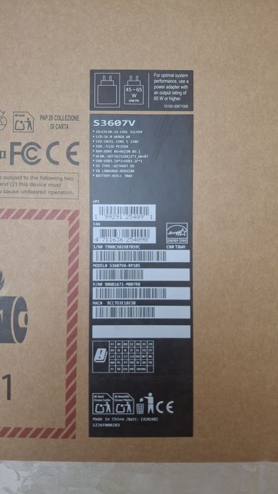 Продается Ноутбук Asus Vivobook s16