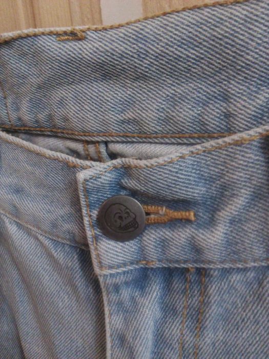 Jeans 33 XL L Cheap Monday Teddy femei blugi 44 pantaloni bleu largi