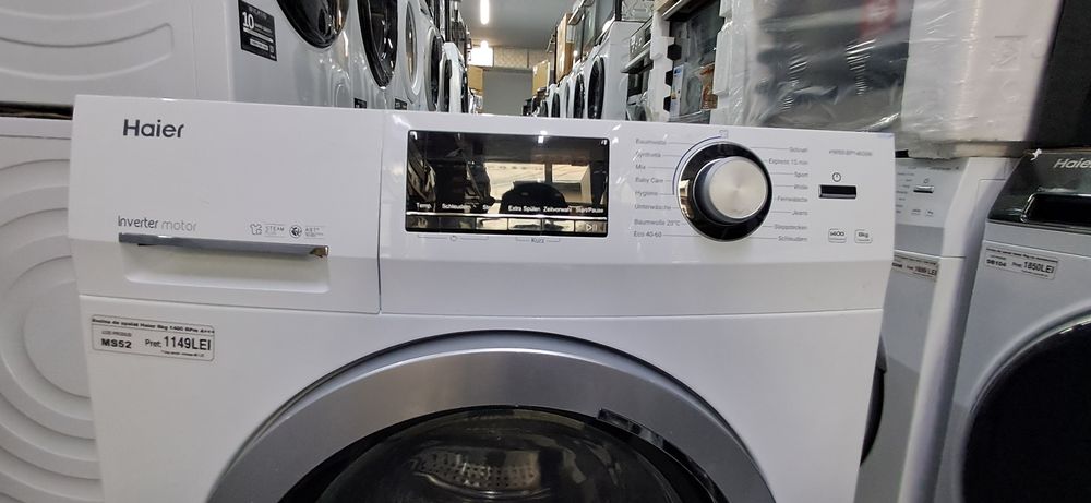 Masina de spalat Haier 8kg import Germania Garanție Ms52
