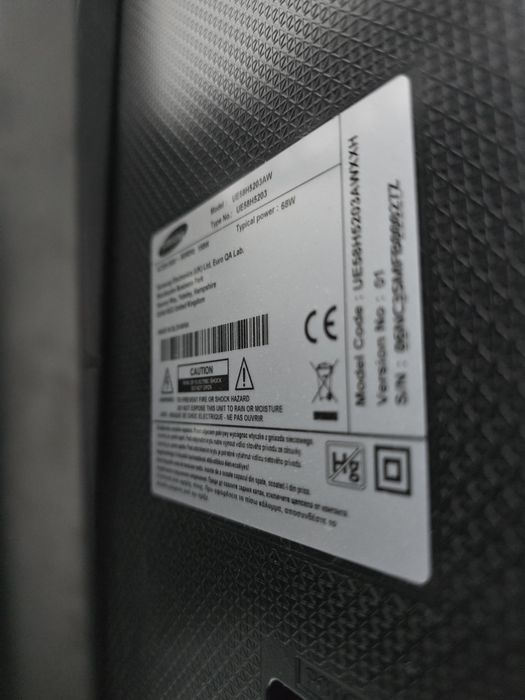 Televizor Samsung 58" UES8H5203AW 147 cm