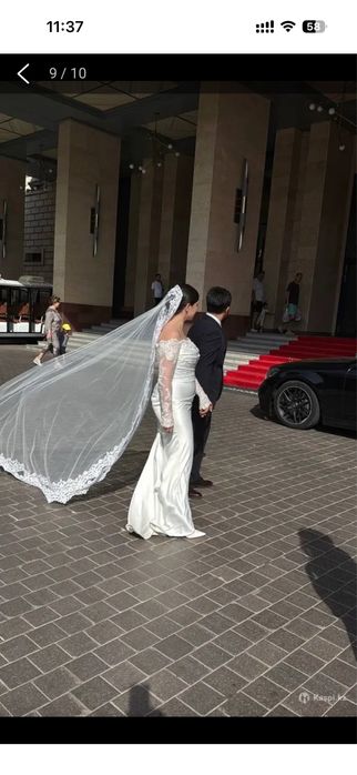 Свадебное платье фата в подарок