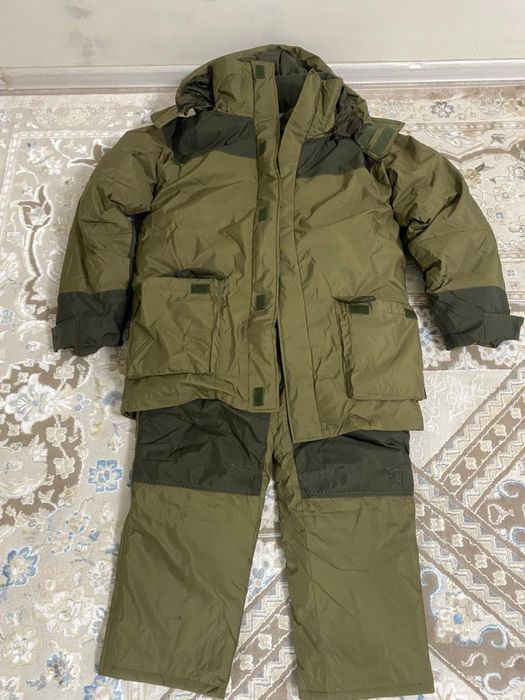 Зимний бушлак двойка комбинезон