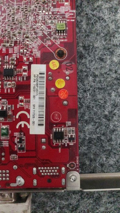 Продается видеокарта VGA, DVI, HDMI с тихим кулером
