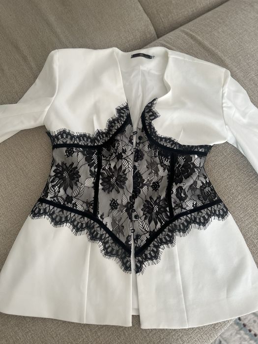 Белый жакет - АСТАНА